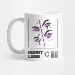 Don't Cry Stay Single Heartless Heart Break Broken Heart No Love Mug